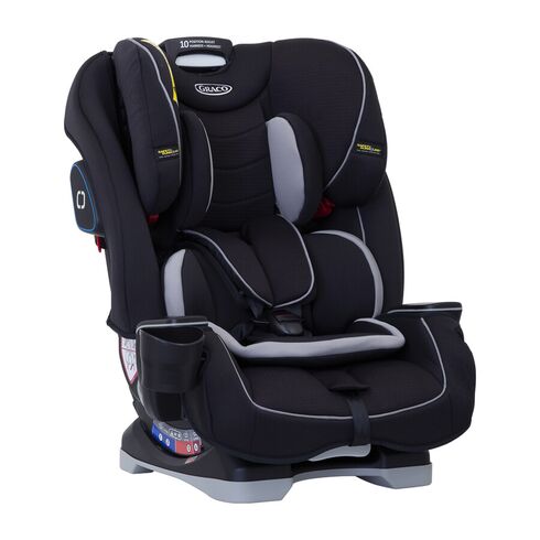 Scaun auto SlimFit Black Graco, Culoare: Negru, Grupa: 0-36kg (0 luni - 12 ani)