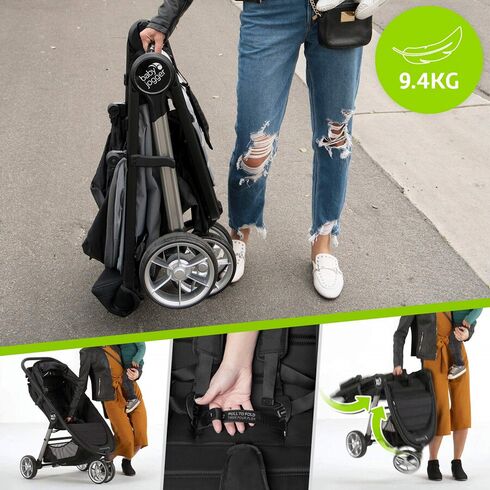 Carucior Baby Jogger City Mini 2 Jet, Culoare: Negru - poza 7 - ExclusivMAG.ro