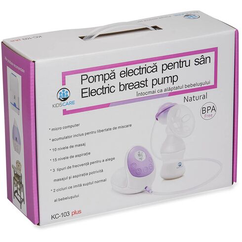Pompa de san electrica cu acumulator Kidscare KC103 plus,poza 9