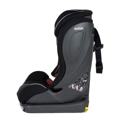 Scaun auto Avova Sperling-Fix I-Size Pearl Black, Culoare: Negru, Grupa: 9-36kg (9 luni - 12 ani) - poza 2 - ExclusivMAG.ro