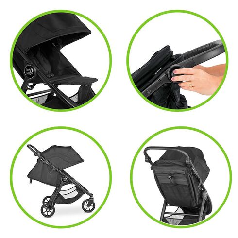 Carucior Baby Jogger City Mini GT2 Ember, Culoare: Rosu/Negru - poza 6 - ExclusivMAG.ro