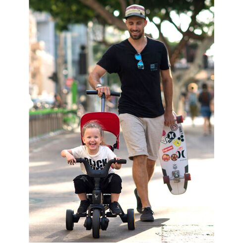 Tricicleta Doona Liki Trike S3 Grey Hound, Culoare: Gri,poza 7