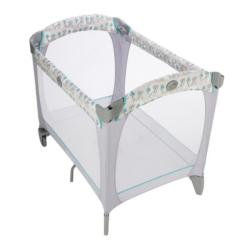 Patut Graco Classic Electra Buddy Bear, Culoare: Gri, Dimensiuni: 95x65,poza 4