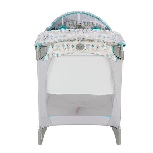 Patut Graco Classic Electra Buddy Bear, Culoare: Gri, Dimensiuni: 95x65,poza 5