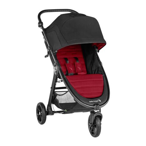 Carucior Baby Jogger City Mini GT2 Ember, Culoare: Rosu/Negru  - ExclusivMAG.ro