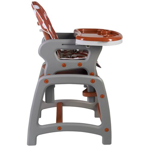 Scaun de masa multifunctional maro Kidscare, Culoare: Maro,poza 2