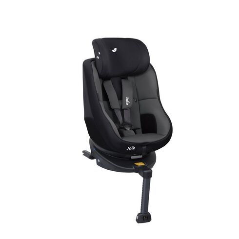 Scaun auto Joie Rotativ cu Isofix Spin 360° Ember, 0-18 kg, Culoare: Gri/Negru, Grupa: 0-18kg (0 luni - 4 ani)