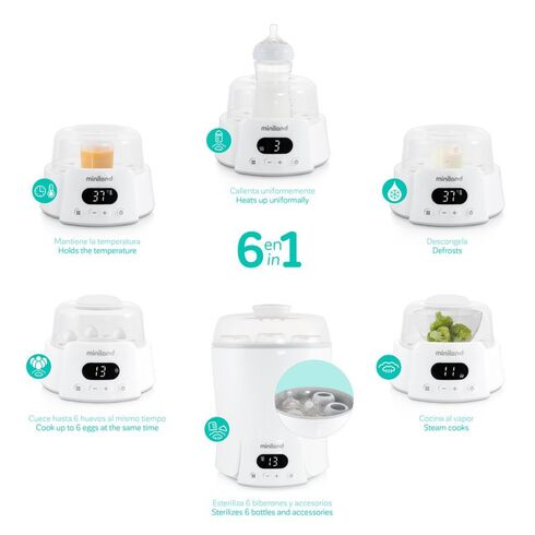 Sterilizator multifunctional Super 6 Miniland Baby,poza 2