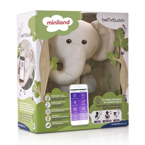 Papausa muzicala BeMyBuddy Elphy Miniland Baby,poza 6