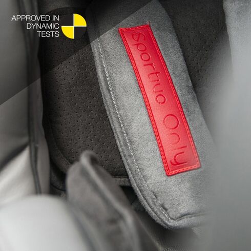 Scaun auto Sportivo Only cu Isofix Red Coletto, Culoare: Rosu, Grupa: 9-36kg (9 luni - 12 ani) - poza 8 - ExclusivMAG.ro