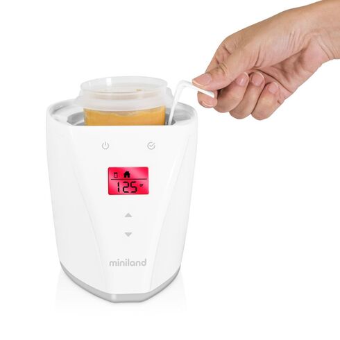 Incalzitor si Sterilizator Warmy Advanced Silver Miniland Baby,poza 3