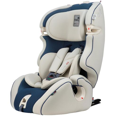 Scaun auto cu isofix SLF123 PLUS Q-FIX Ocean 9-36 kg Kiwy, Culoare: Albastru, Grupa: 9-36kg (9 luni - 12 ani),poza 2