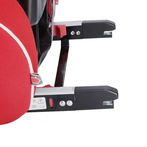 Scaun auto cu isofix SLF123 PLUS Q-FIX Cherry 9-36 kg Kiwy, Culoare: Rosu, Grupa: 9-36kg (9 luni - 12 ani),poza 5