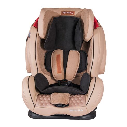 Scaun auto Sportivo Only cu Isofix Bej Coletto, Culoare: Crem, Grupa: 9-36kg (9 luni - 12 ani) - poza 5 - ExclusivMAG.ro
