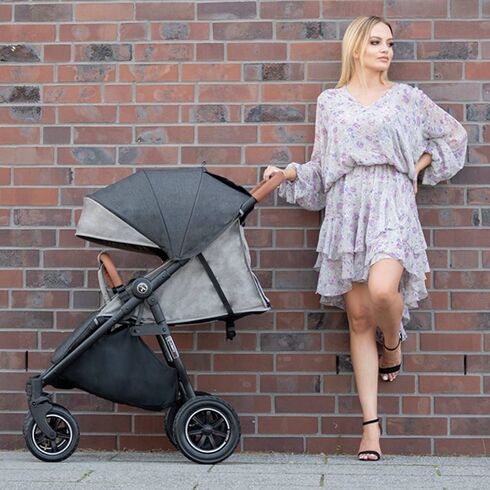 Carucior sport Nevia Grey Coletto, Culoare: Gri,poza 8  - ExclusivMAG.ro Carucior sport Nevia Grey Coletto, Culoare: Gri,poza 8