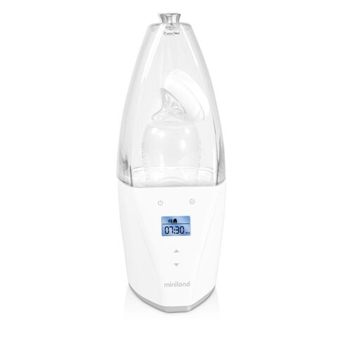 Incalzitor si Sterilizator Warmy Advanced Silver Miniland Baby,poza 2