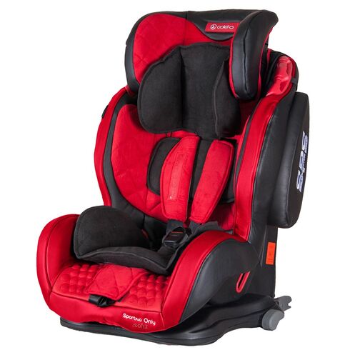Scaun auto Sportivo Only cu Isofix Red Coletto, Culoare: Rosu, Grupa: 9-36kg (9 luni - 12 ani) - poza 4 - ExclusivMAG.ro