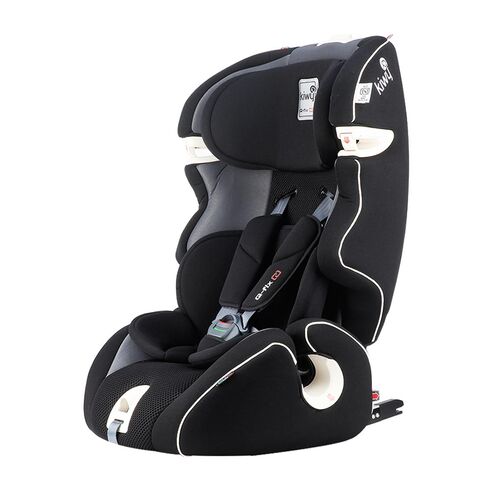 Scaun auto cu isofix SLF123 PLUS Q-FIX Carbon 9-36 kg Kiwy, Culoare: Gri/Negru, Grupa: 9-36kg (9 luni - 12 ani),poza 2
