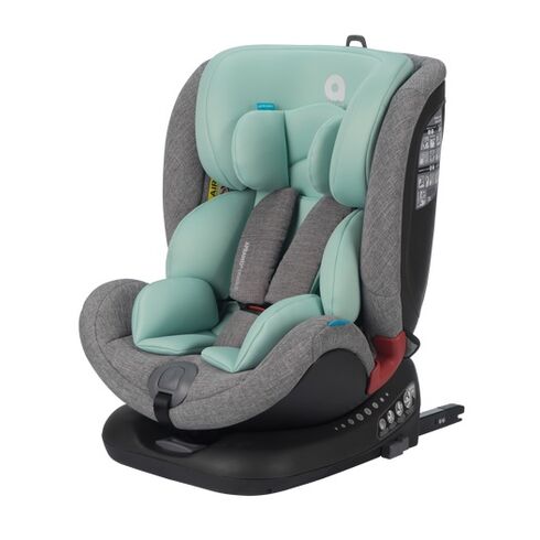 Scaun auto rotativ Apramo Unique Mint Green, 0 - 36 kg, Culoare: Verde, Grupa: 0-36kg (0 luni - 12 ani)