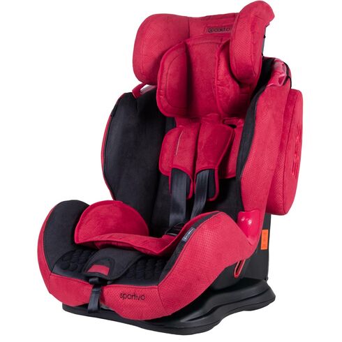 Scaun auto Sportivo Red 9-36 kg Coletto, Culoare: Rosu, Grupa: 9-36kg (9 luni - 12 ani) - poza 2 - ExclusivMAG.ro