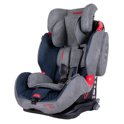 Scaun auto Sportivo Isofix Navy 9-36 Kg Coletto, Culoare: Albastru, Grupa: 9-36kg (9 luni - 12 ani) - poza 2 - ExclusivMAG.ro