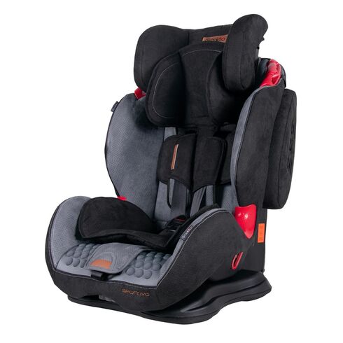 Scaun auto Sportivo Grey/Black 9-36 kg Coletto, Culoare: Gri/Negru, Grupa: 9-36kg (9 luni - 12 ani) - poza 2 - ExclusivMAG.ro
