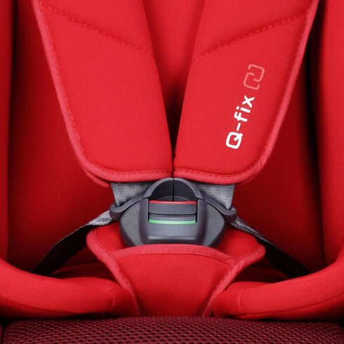 Scaun auto cu isofix SLF123 PLUS Q-FIX Cherry 9-36 kg Kiwy, Culoare: Rosu, Grupa: 9-36kg (9 luni - 12 ani),poza 4