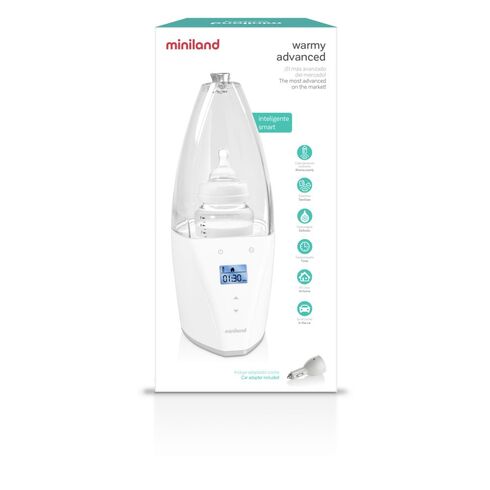 Incalzitor si Sterilizator Warmy Advanced Silver Miniland Baby,poza 5