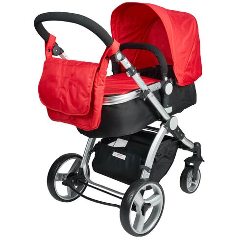 Carucior 3 in 1 Kidscare Veneto rosu, Culoare: Rosu,poza 3  - ExclusivMAG.ro Carucior 3 in 1 Kidscare Veneto rosu, Culoare: Rosu,poza 3
