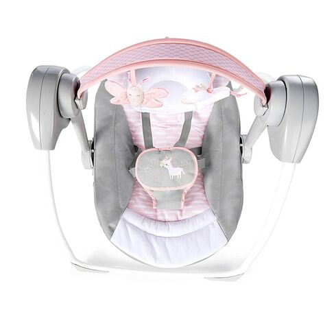 Leagan portabil Ingenuity Comfort 2 Go Flora the Unicorn,poza 5