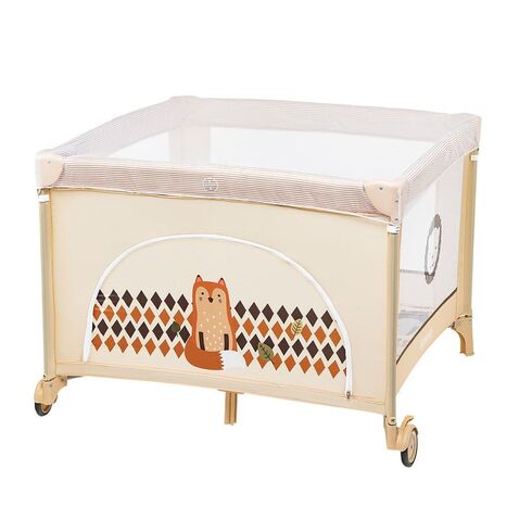 Tarc de joaca Lionelo Sofie, Classy Beige, Culoare: Crem,poza 6