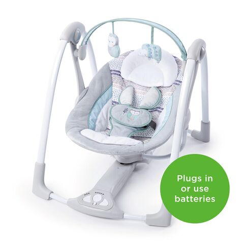 Leagan portabil Ingenuity cu conectare la priza Abernathy,poza 2