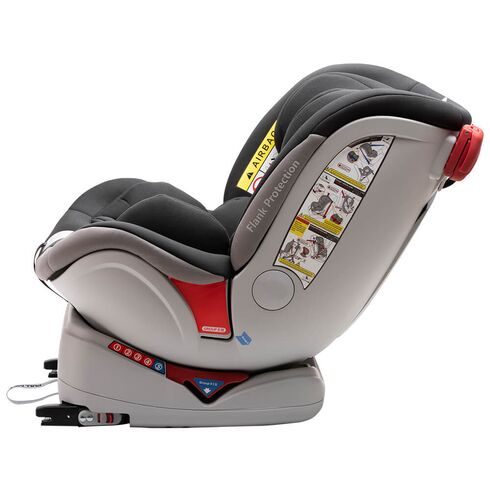 Scaun auto Allegra rotativ cu Isofix 0-36kg negru Kidscare, Culoare: Negru, Grupa: 0-36kg (0 luni - 12 ani),poza 6