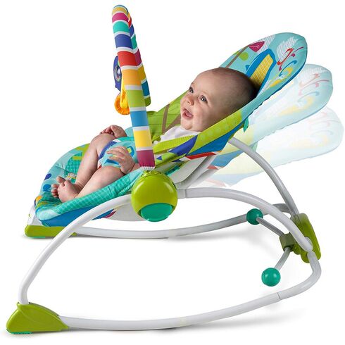 Balansoar cu vibratii 2 in 1 Bright Starts Merry Sunshine,poza 4