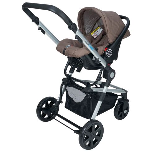 Carucior 3 in 1 Kidscare Navarra maro,poza 3