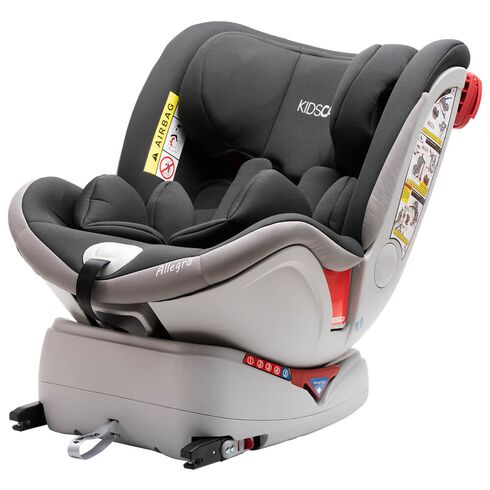 Scaun auto Allegra rotativ cu Isofix 0-36kg negru Kidscare, Culoare: Negru, Grupa: 0-36kg (0 luni - 12 ani),poza 5