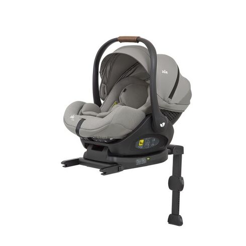 Scoica auto inclinabila Joie I-Size I-Level Gray Flannel, nastere-85 cm cu Baza Isofix, Culoare: Gri, Grupa: 0-13kg (0 luni - 12 luni) - poza 3 - ExclusivMAG.ro