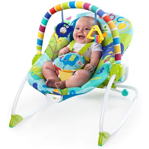 Balansoar cu vibratii 2 in 1 Bright Starts Merry Sunshine,poza 2