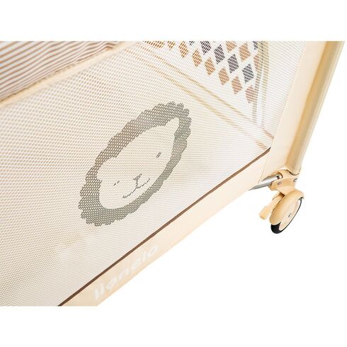 Tarc de joaca Lionelo Sofie, Classy Beige, Culoare: Crem,poza 8