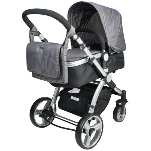 Carucior 2 in 1 Kidscare Veneto gri, Culoare: Gri,poza 4