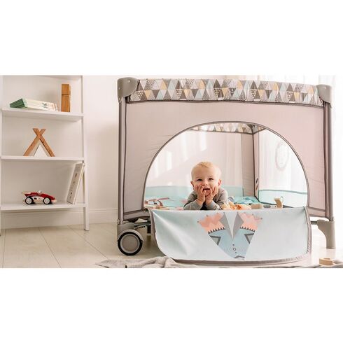 Tarc de joaca Lionelo Sofie, Classy Beige, Culoare: Crem,poza 3