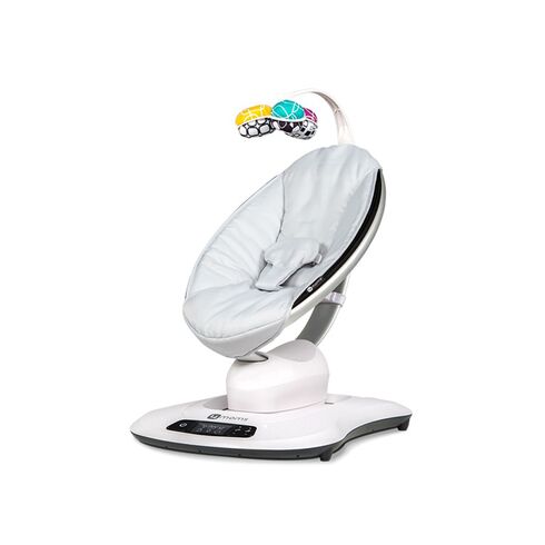 Fotoliu Balansoar Bebelusi 4MOMS MamaRoo 4.0 Classic Gri, Culoare: Gri,poza 2