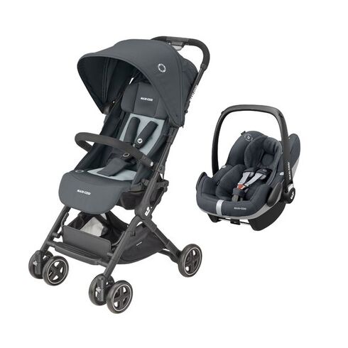 Carucior 2in1 Lara 2 Maxi-Cosi Essential Graphite, Culoare: Gri