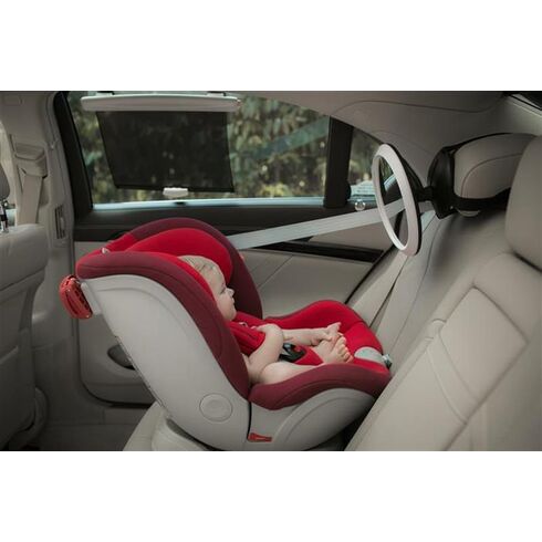 Parasolar auto retractabil Ivory Apramo, Culoare: Crem,poza 3