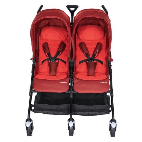 Carucior Dana For 2 Maxi Cosi Vivid Red, Culoare: Visiniu,poza 2