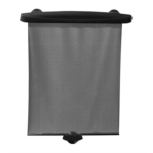 Parasolar auto retractabil Apramo Negru, Culoare: Negru