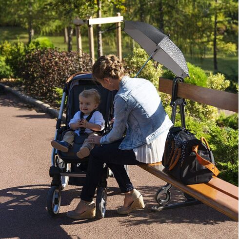 Umbrela universala anti-UV, neagra Babadulle,poza 6