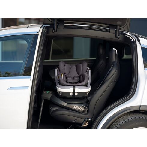 Scaun auto BeSafe iZi Twist B-E i-Size (0-4 ani) Metallic Mélange, Culoare: Gri/Negru, Grupa: 0-18kg (0 luni - 4 ani),poza 7