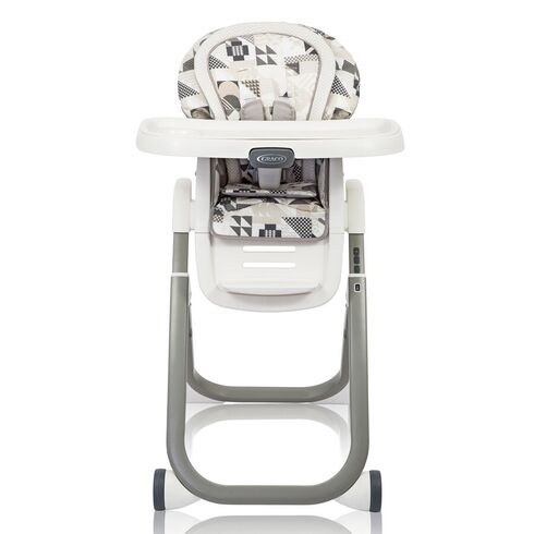 Scaun de masa Graco Duodiner DLX 6 in 1 Patchwork Grey,poza 2