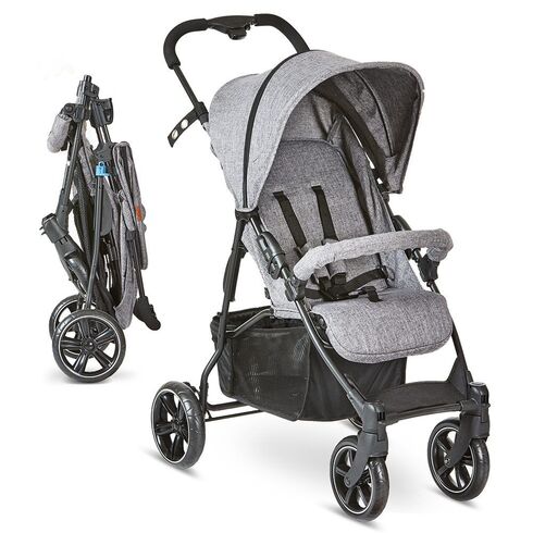 Carucior Treviso 4 Woven-Graphite Circle ABC Design 2020, Culoare: Gri deschis